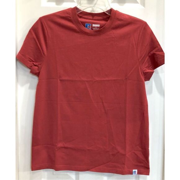 RUSSELL ATHLETIC - NWT-L Sz S Bundle of 4 Women's Short-Sleeve Tees/Muted Colors - Picture 9 of 14